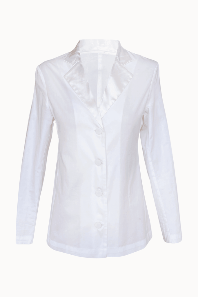 COTTON BLAZER SHIRT - dash and dot dash and dot