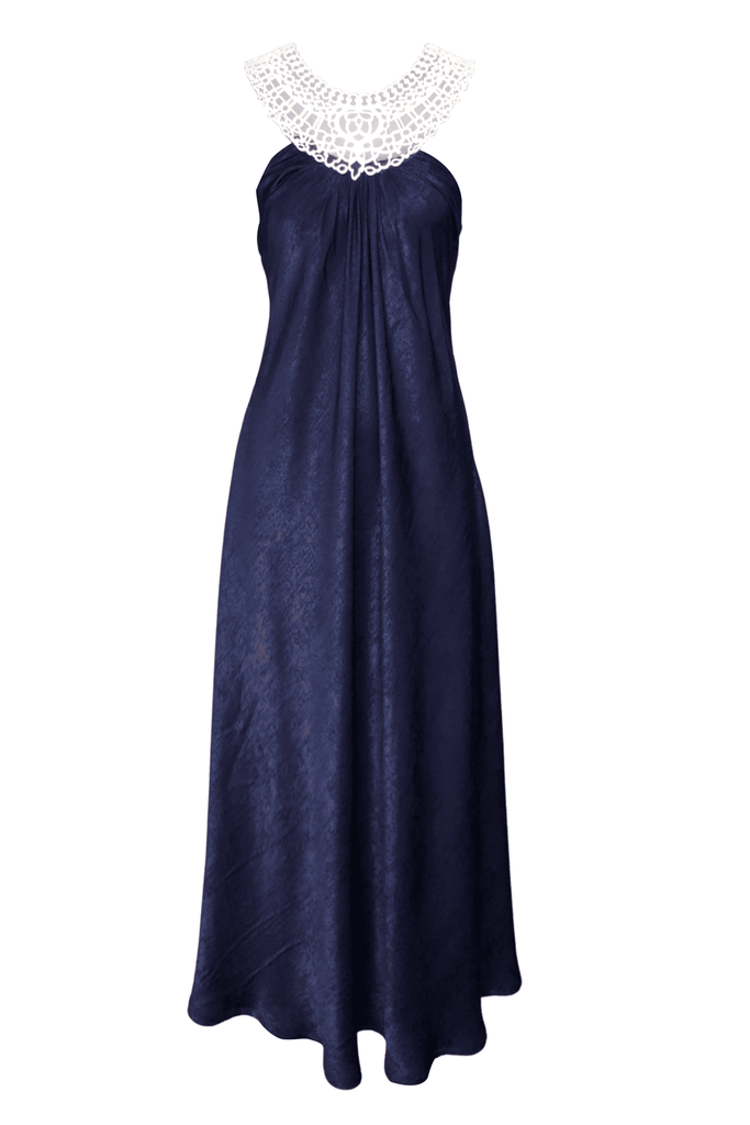 CUTWORK FRONT & BACK GOWN - dash and dot dash and dot