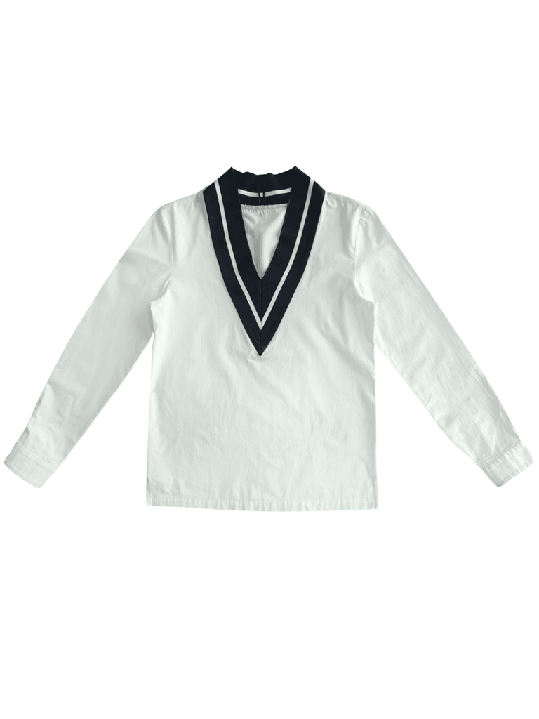 V-RIB SHIRT - dash and dot dash and dot