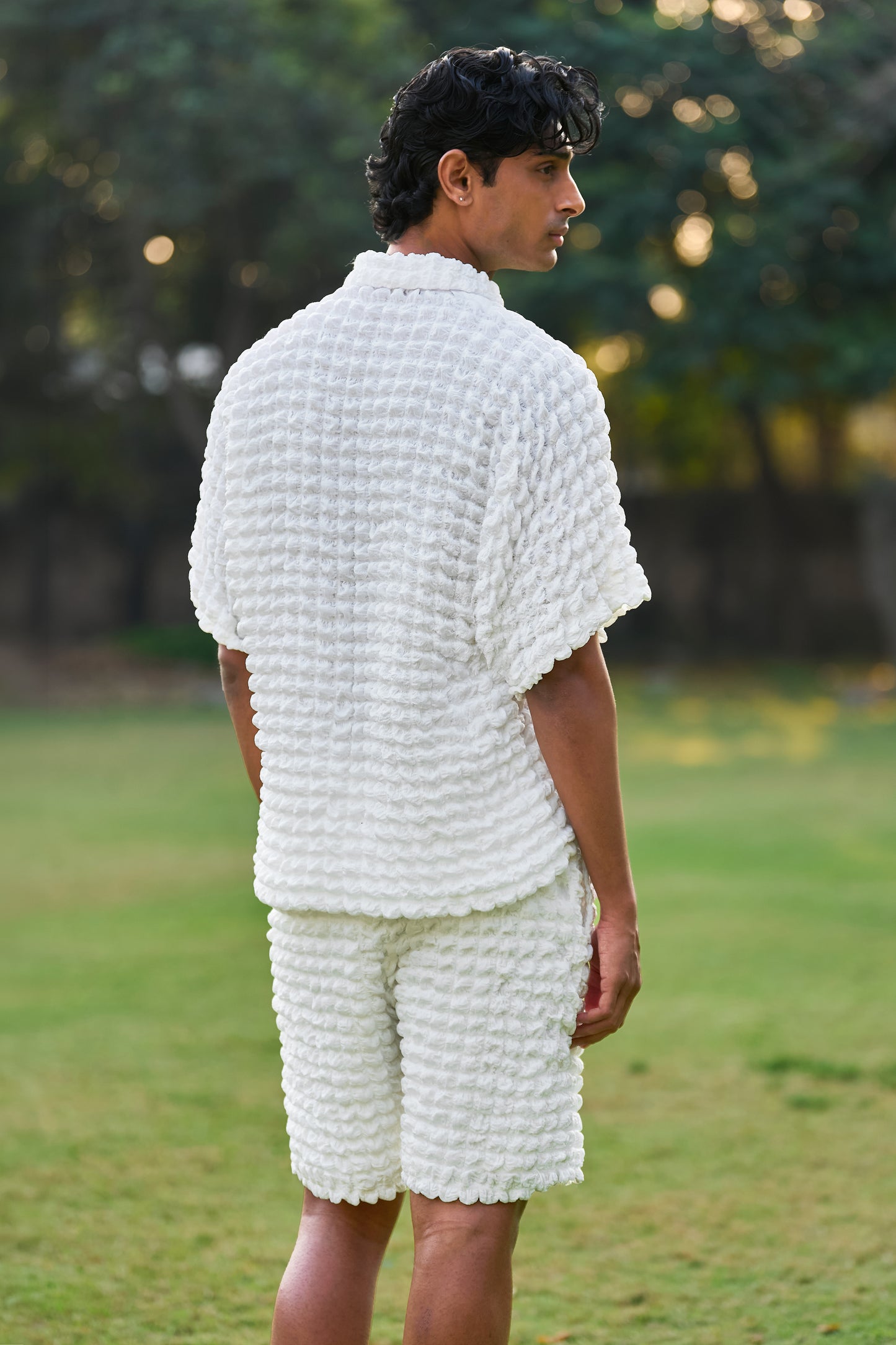 BUBBLE TEXTURED SHIRT