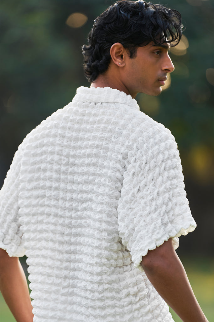 BUBBLE TEXTURED SHIRT dash and dot