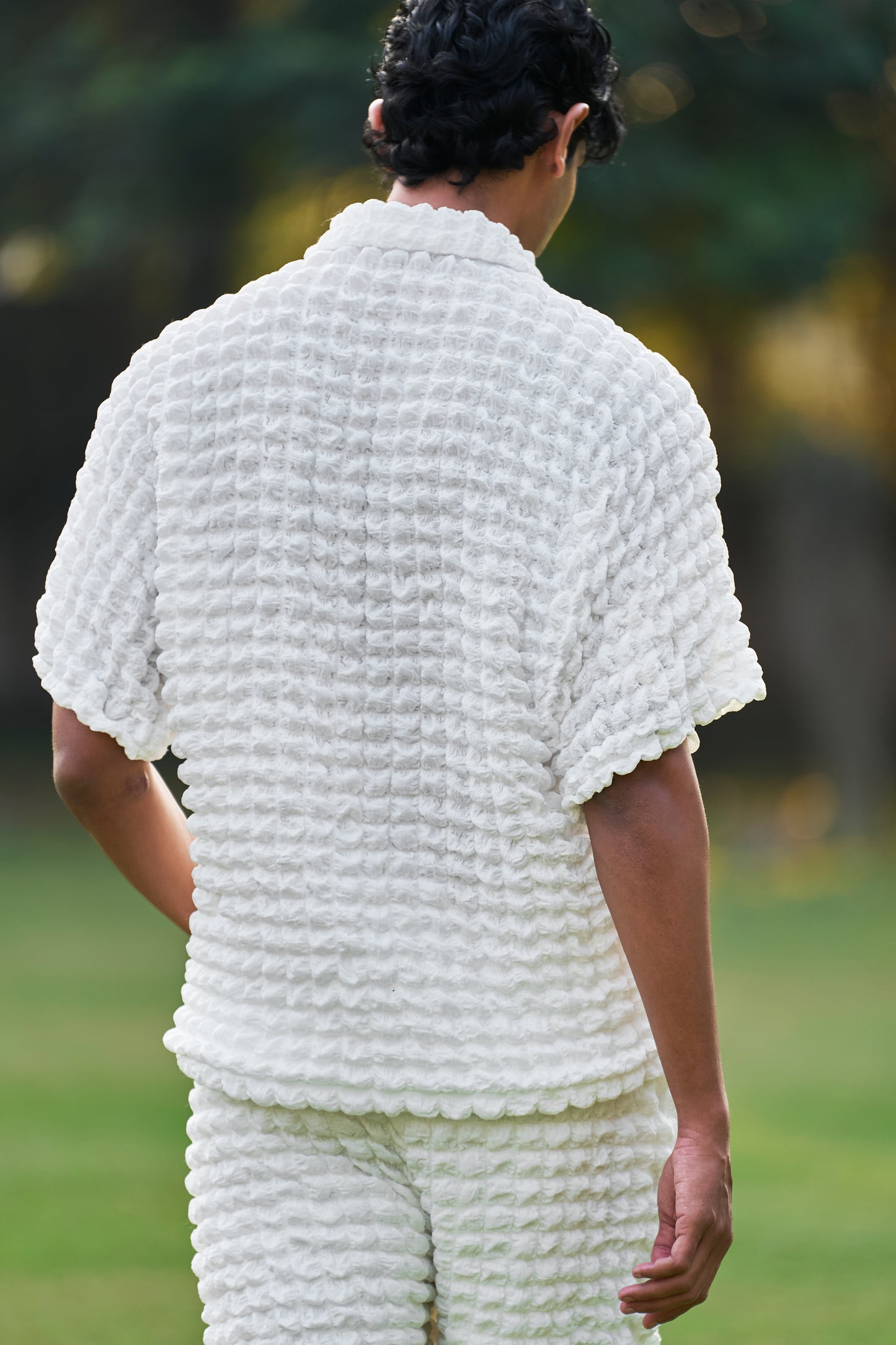 BUBBLE TEXTURED SHIRT