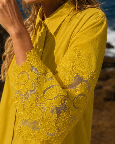 SCALLOPED CUTWORK MIDI