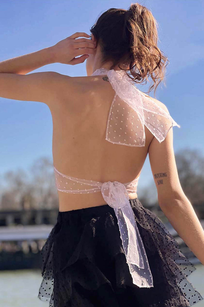 DOT SKIRT SET - dash and dot dash and dot