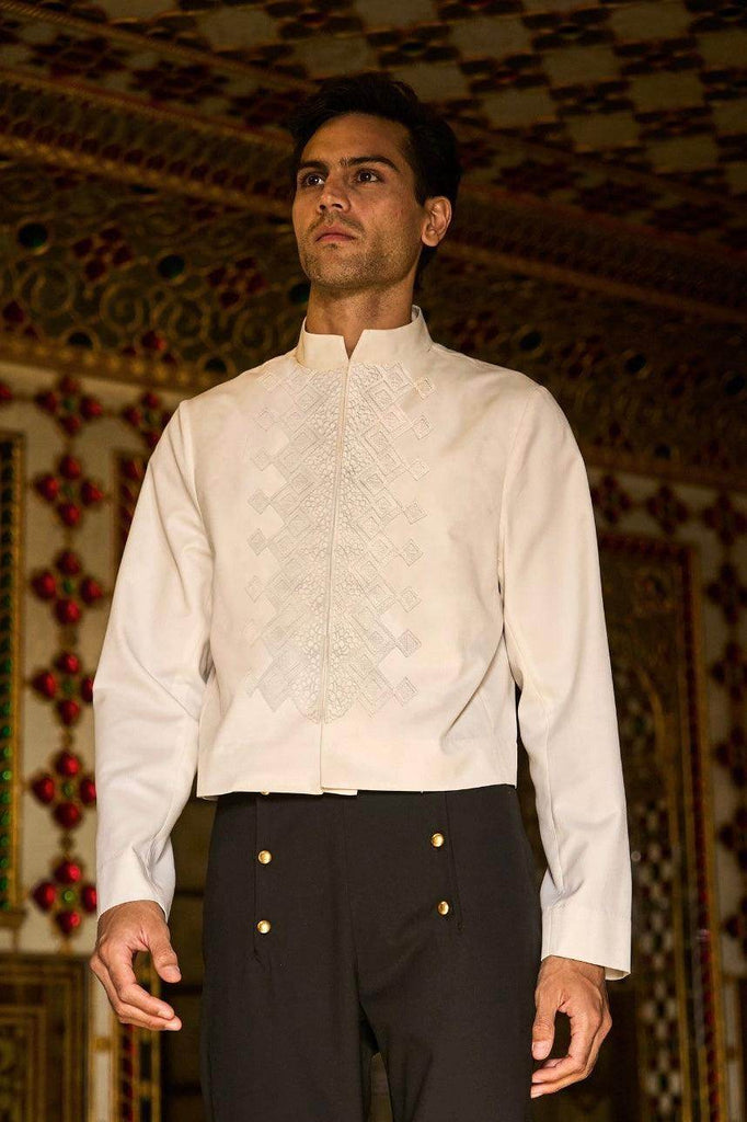 TONAL BIB SHIRT & SAILOR PANT SET - dash and dot dash and dot