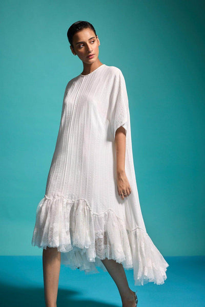 LACE HEM TEESHIRT DRESS - dash and dot