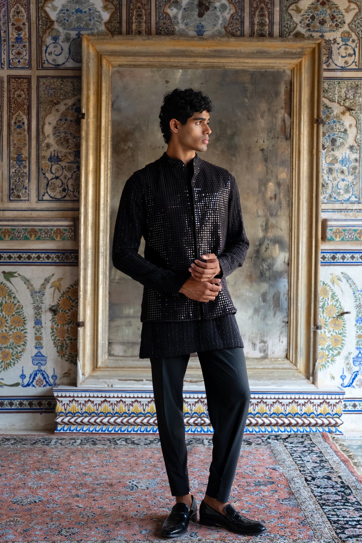 Mirrorwork Bandi Jacket