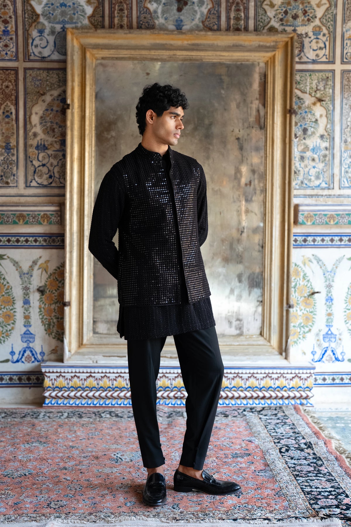 Mirrorwork Bandi Jacket