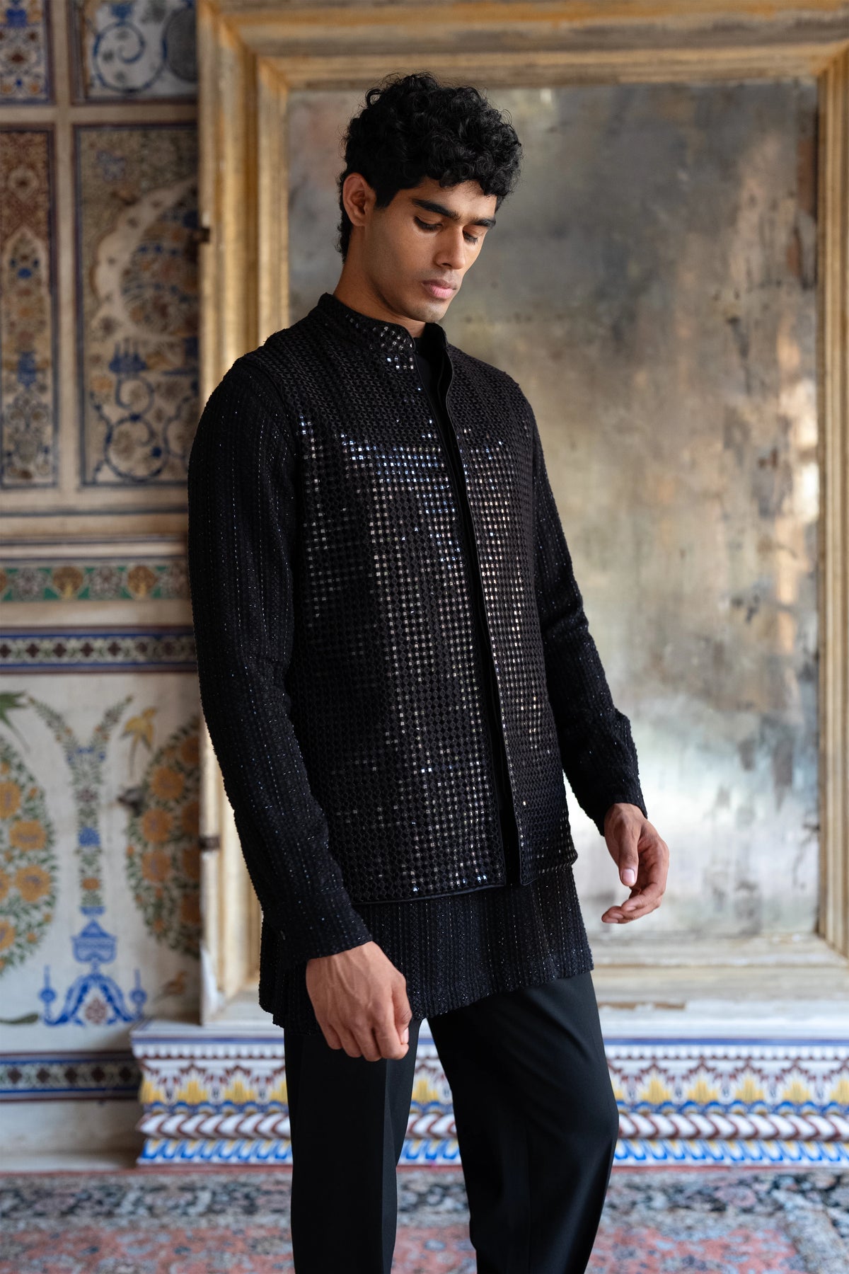 Mirrorwork Bandi Jacket