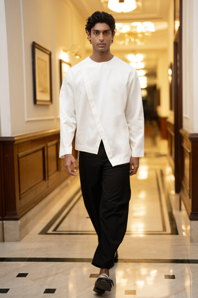 RELAXED FIT BARREL PANT