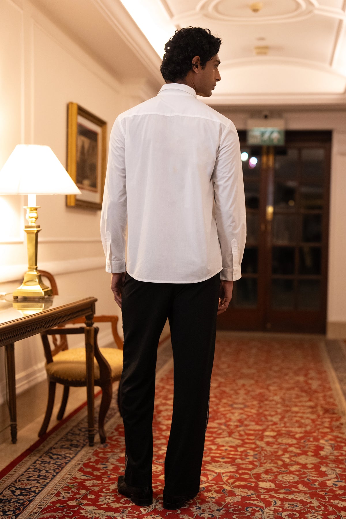 ZARDOZI EMBROIDERED SHIRT & PANT SET