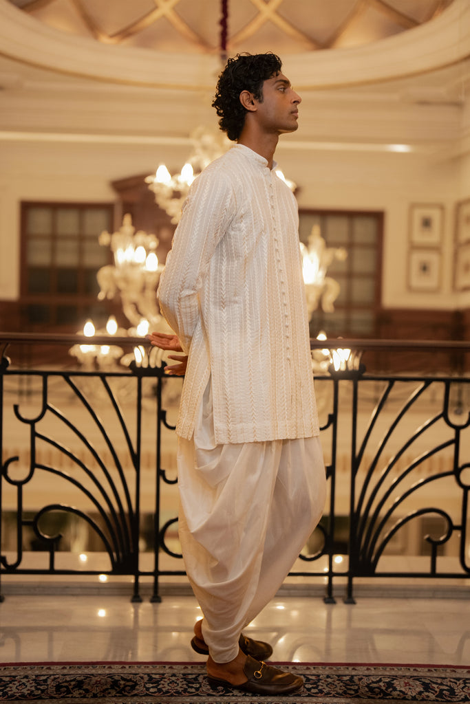 DRAPED DHOTI PANT dash and dot