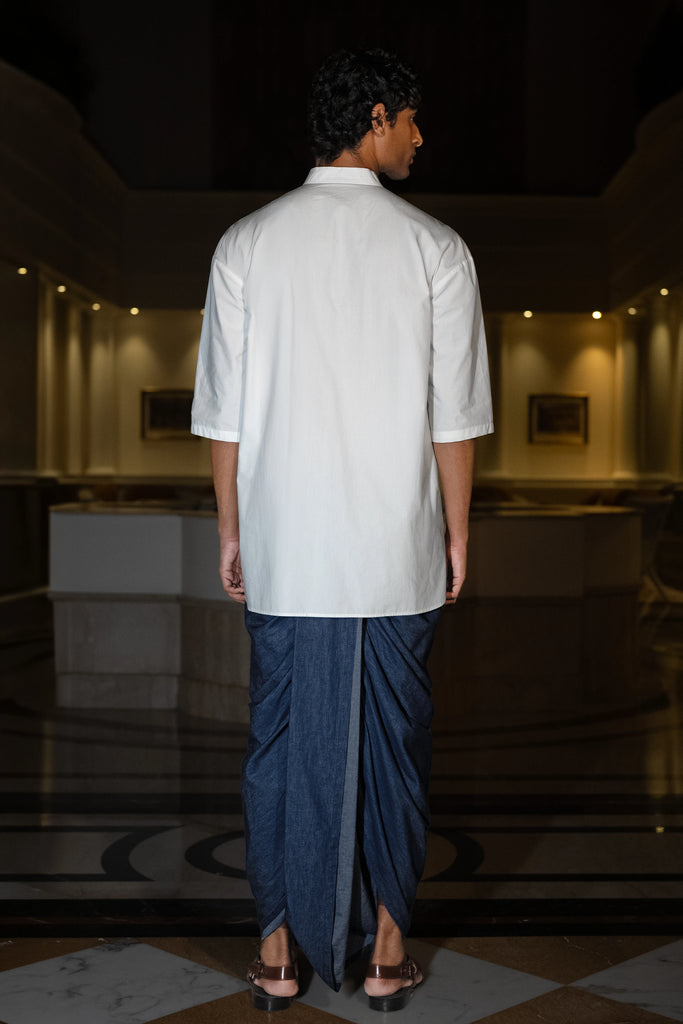 DENIM DHOTI PANT dash and dot