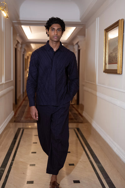 PINTUCK BARREL PANT
