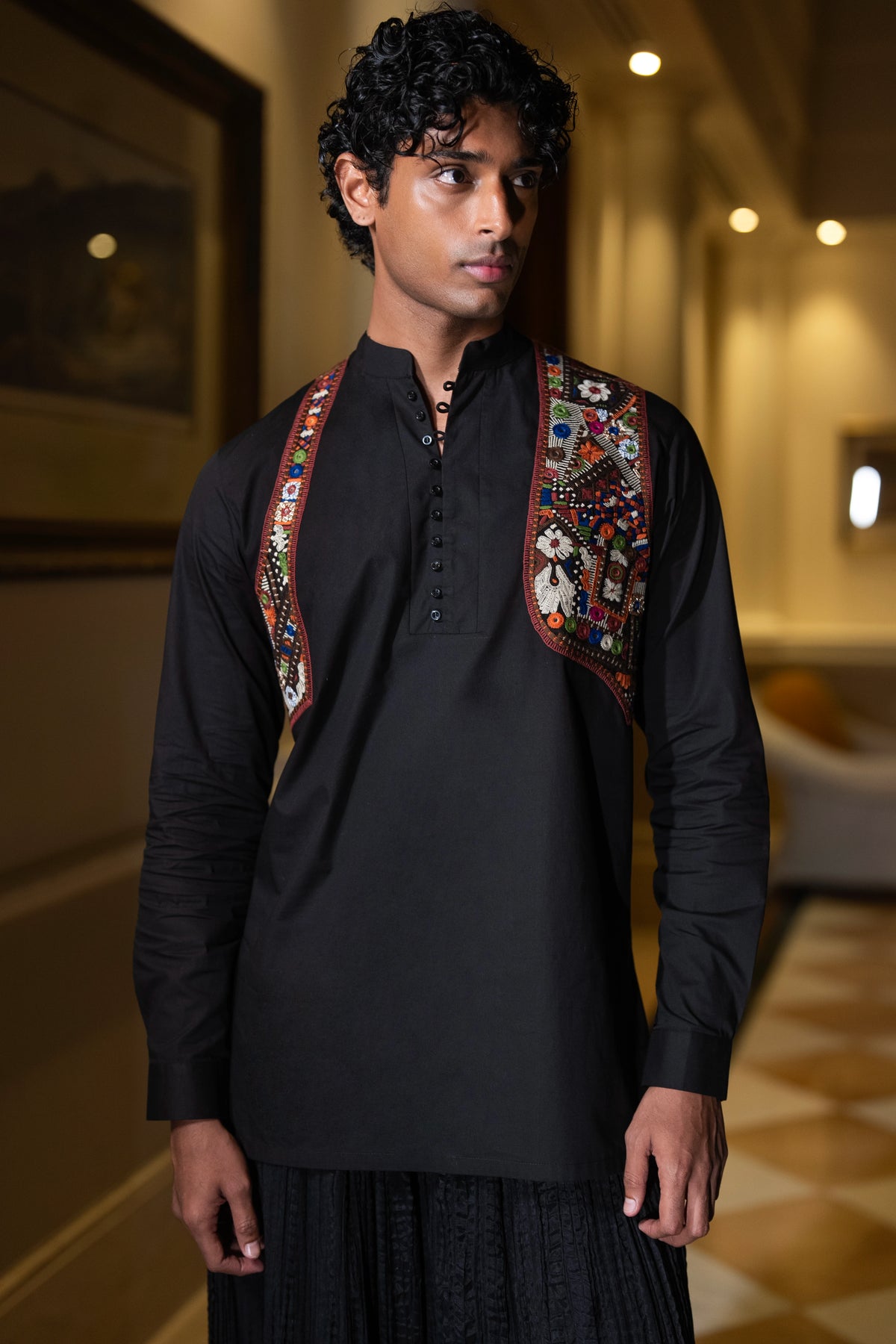HARNESS KURTA-SHIRT & CRUSHED CRINKLED PANT