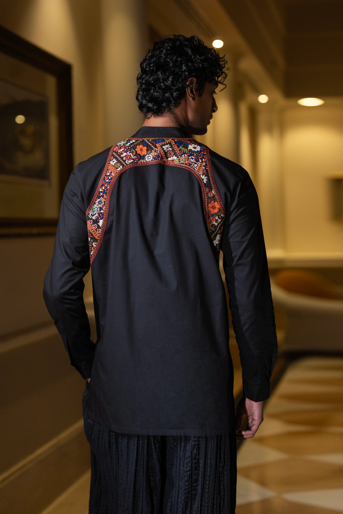HARNESS KURTA-SHIRT & CRUSHED CRINKLED PANT