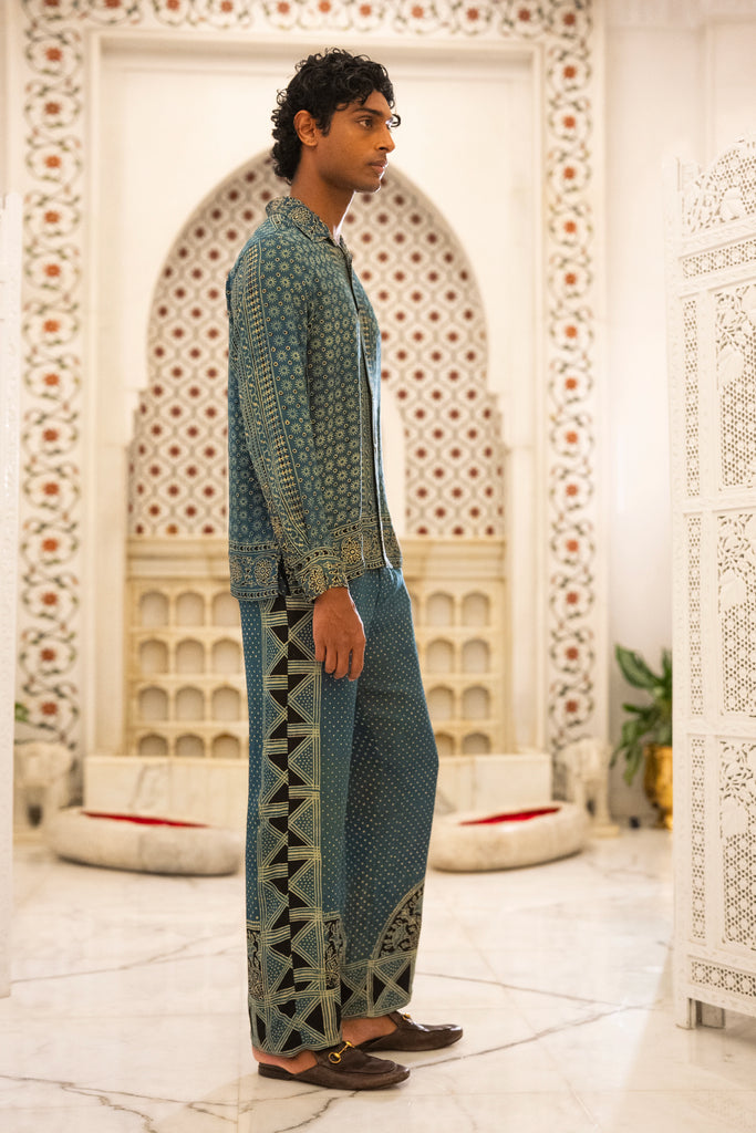 AJRAKH PRINT PANT dash and dot