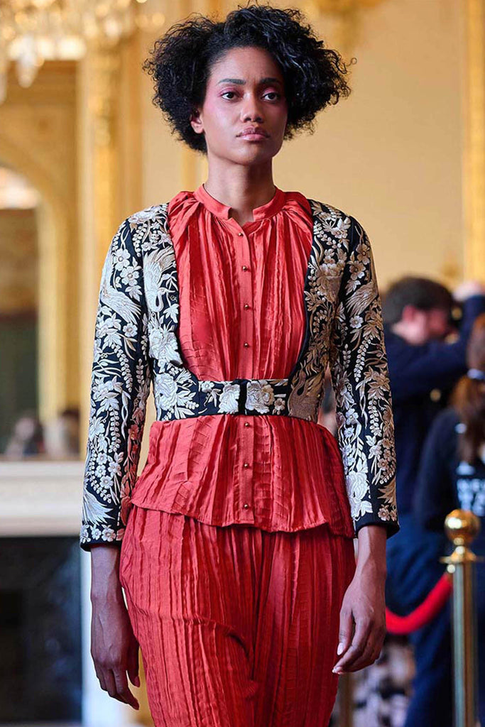 RUST CRUSHED SET - dash and dot dash and dot