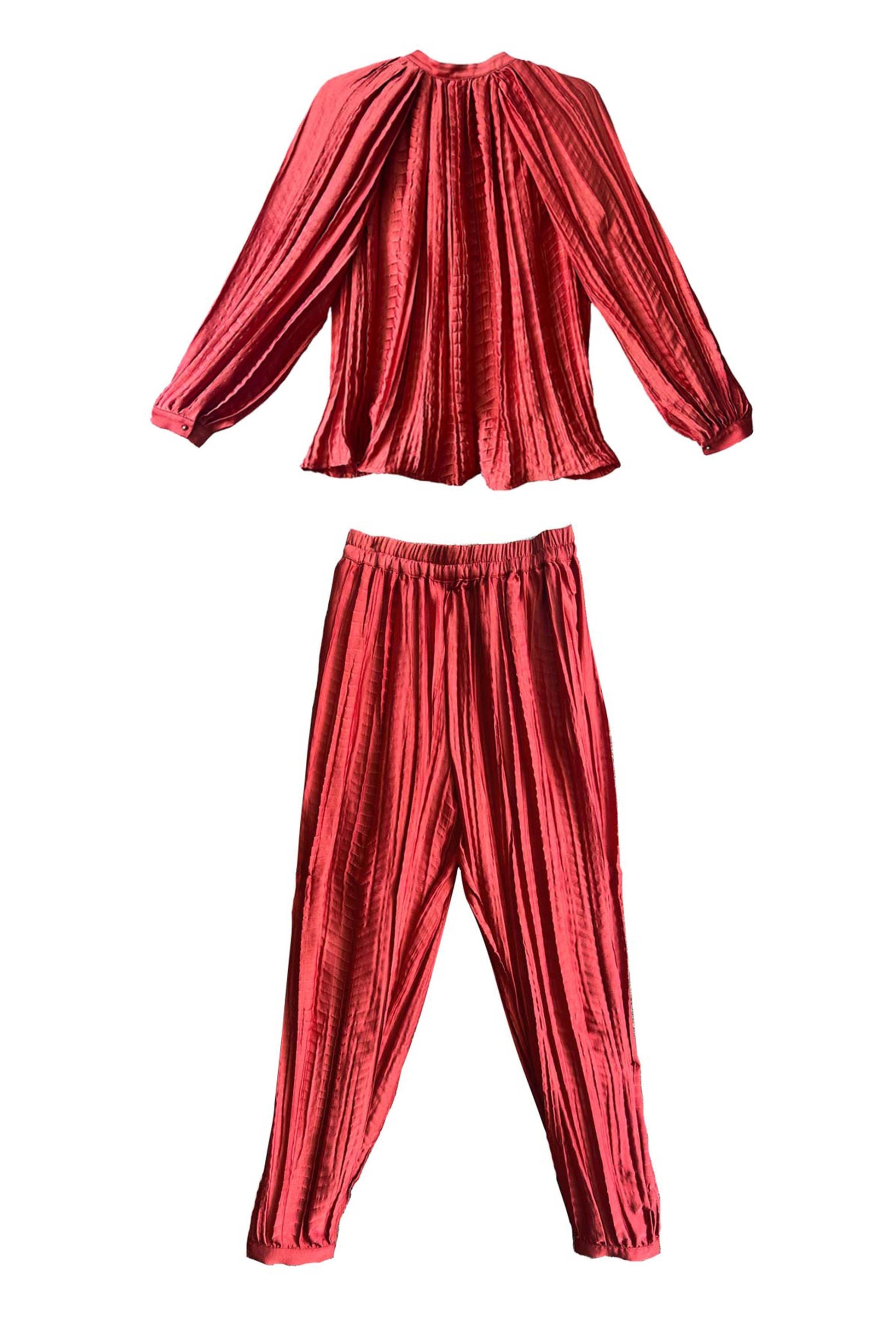 RUST CRUSHED SET - dash and dot