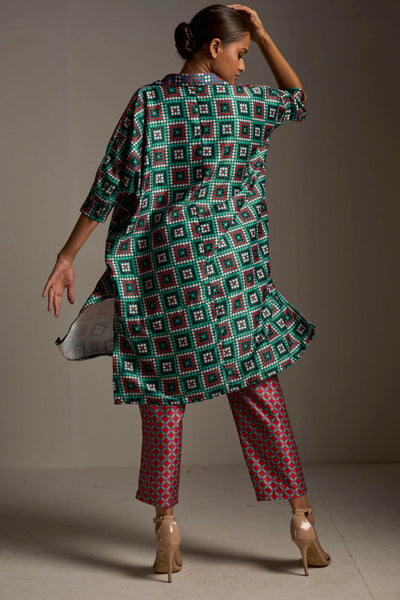 TILE PRINTED PANT - dash and dot