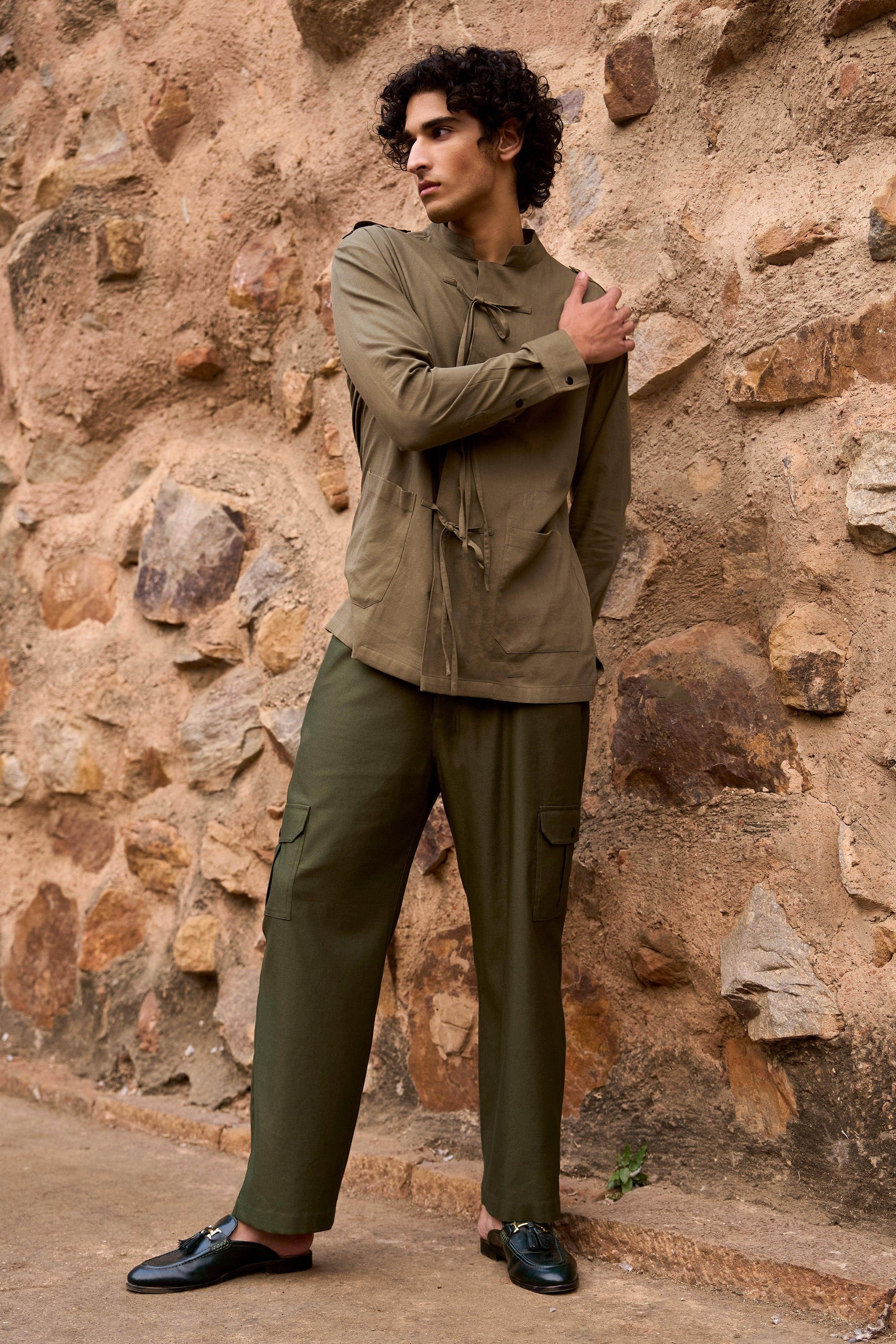 GREEN TONAL SET - dash and dot