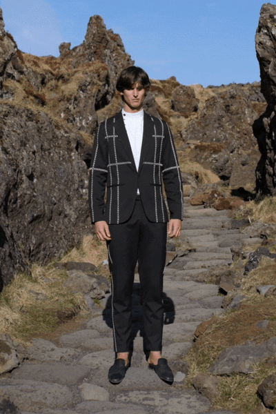 CONTRAST CROSS STITCH SET - dash and dot