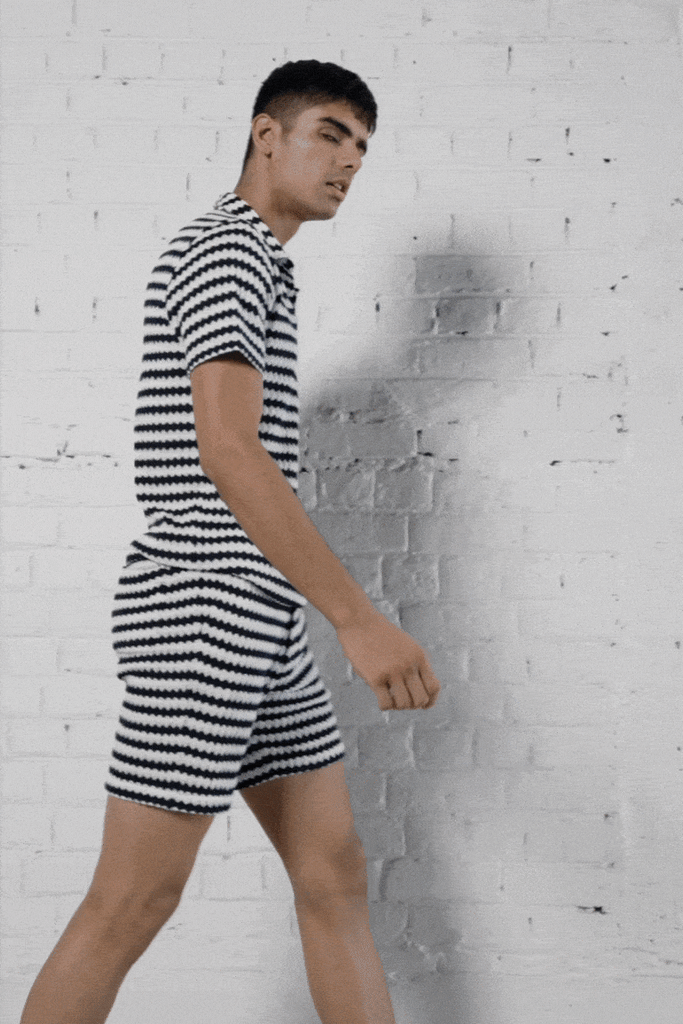 KNIT SHORTS - dash and dot dash and dot