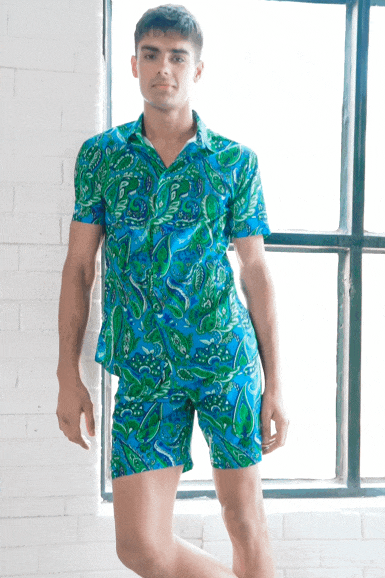 PAISLEY SWIM SET - dash and dot