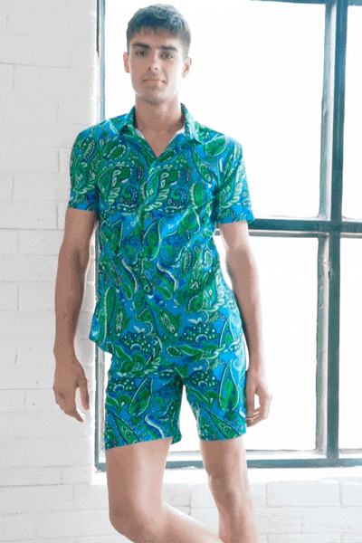 PAISLEY SWIM SET - dash and dot