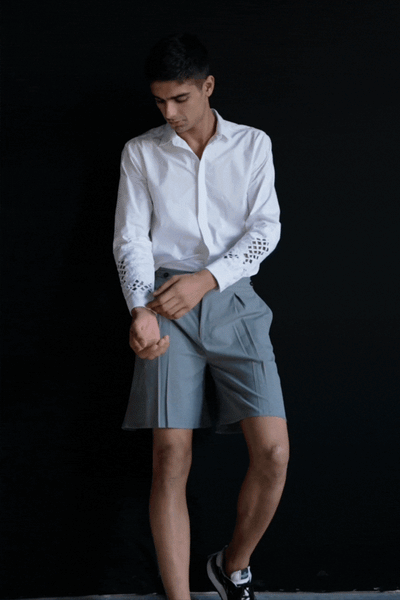 FLARED SHORTS - dash and dot