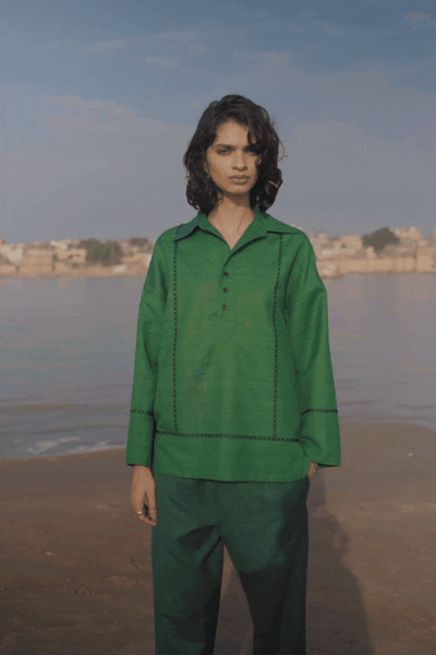 CROSS STITCH TOP - dash and dot