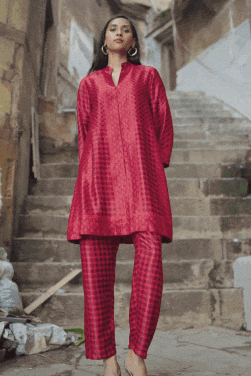 RATTAN PRINTED TOP - dash and dot dash and dot