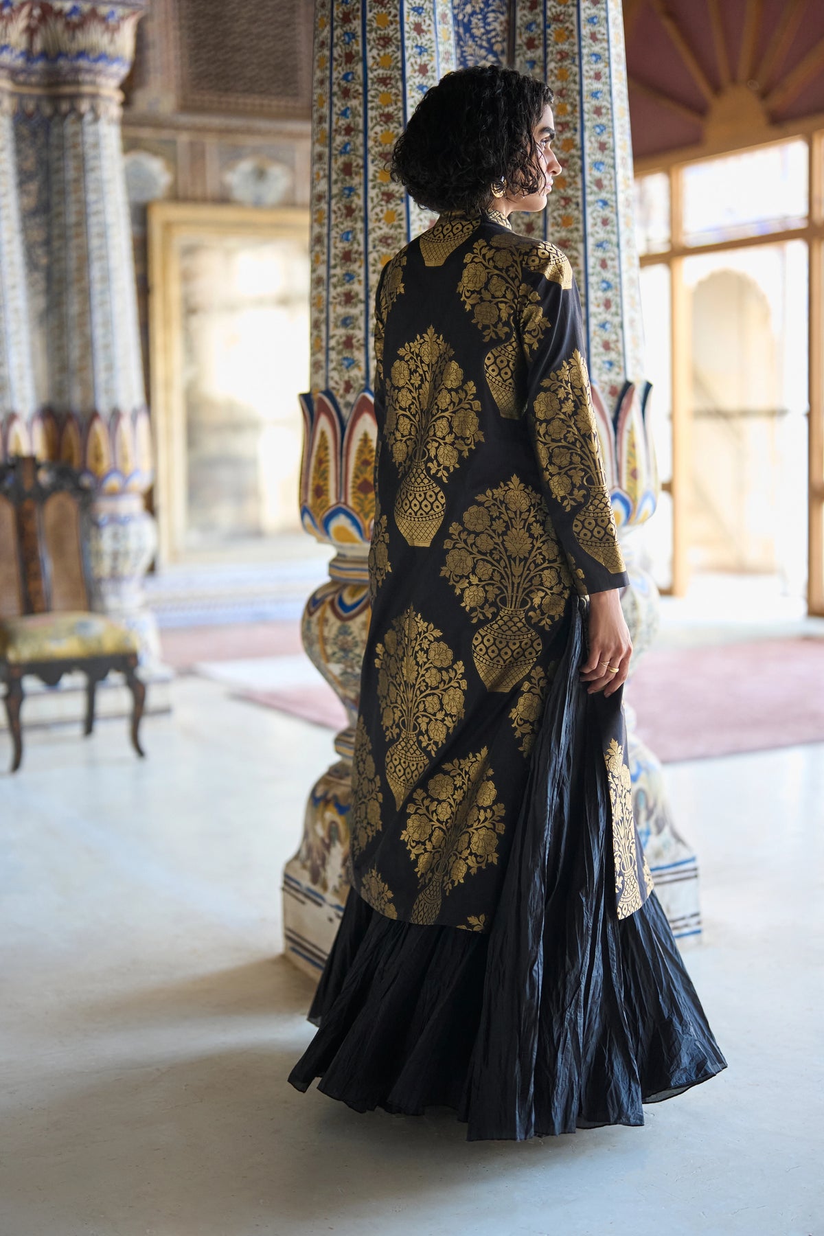 BENARES SILK BROCADE JACKET