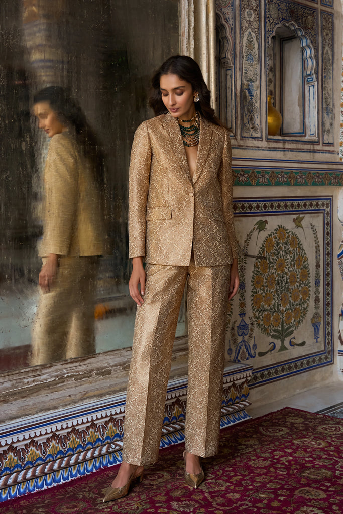 BENARES BROCADE BLAZER dash and dot