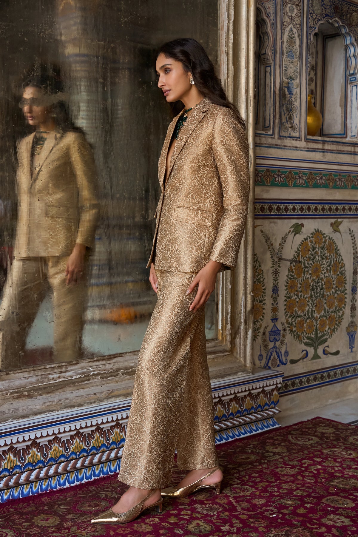 BENARES BROCADE BLAZER
