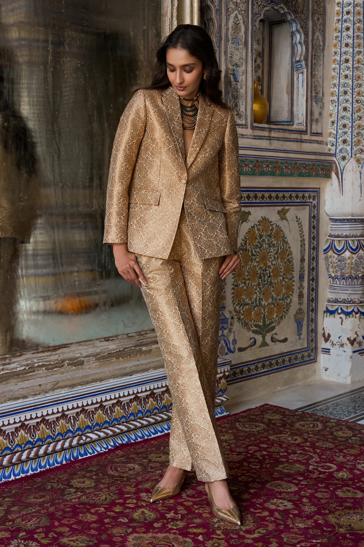 BENARES BROCADE BLAZER