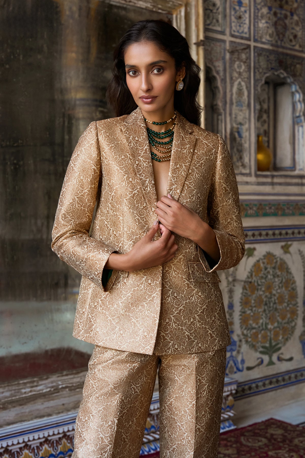 BENARES BROCADE BLAZER