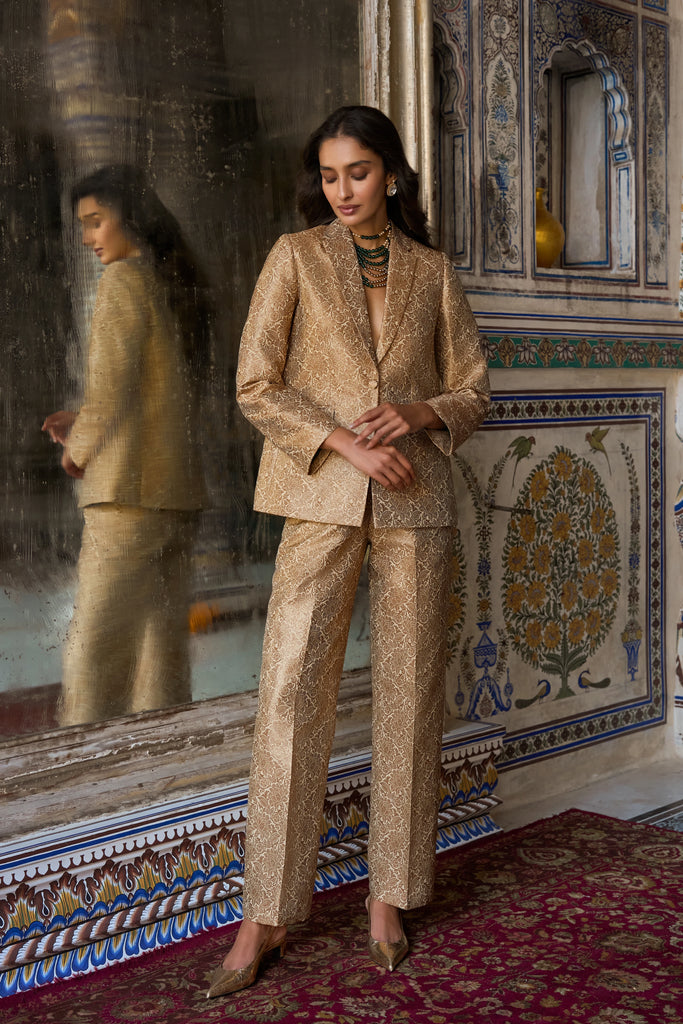 BENARES BROCADE PANT dash and dot