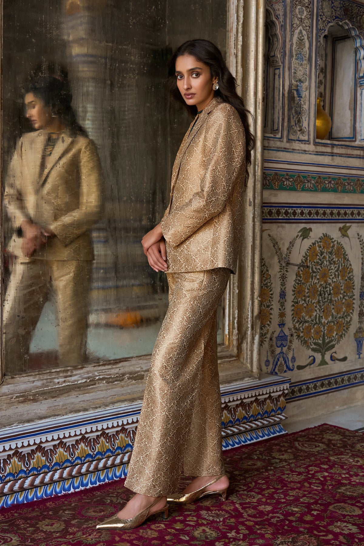 BENARES BROCADE PANT