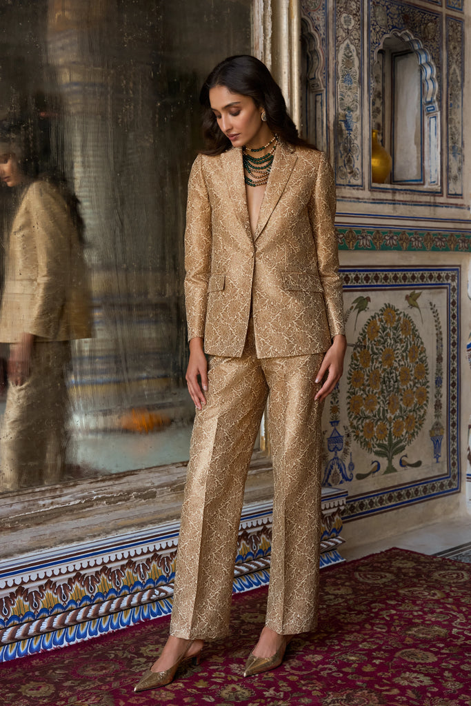 BENARES BROCADE PANT dash and dot