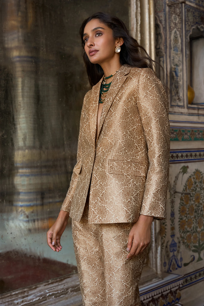 BENARES BROCADE PANT dash and dot