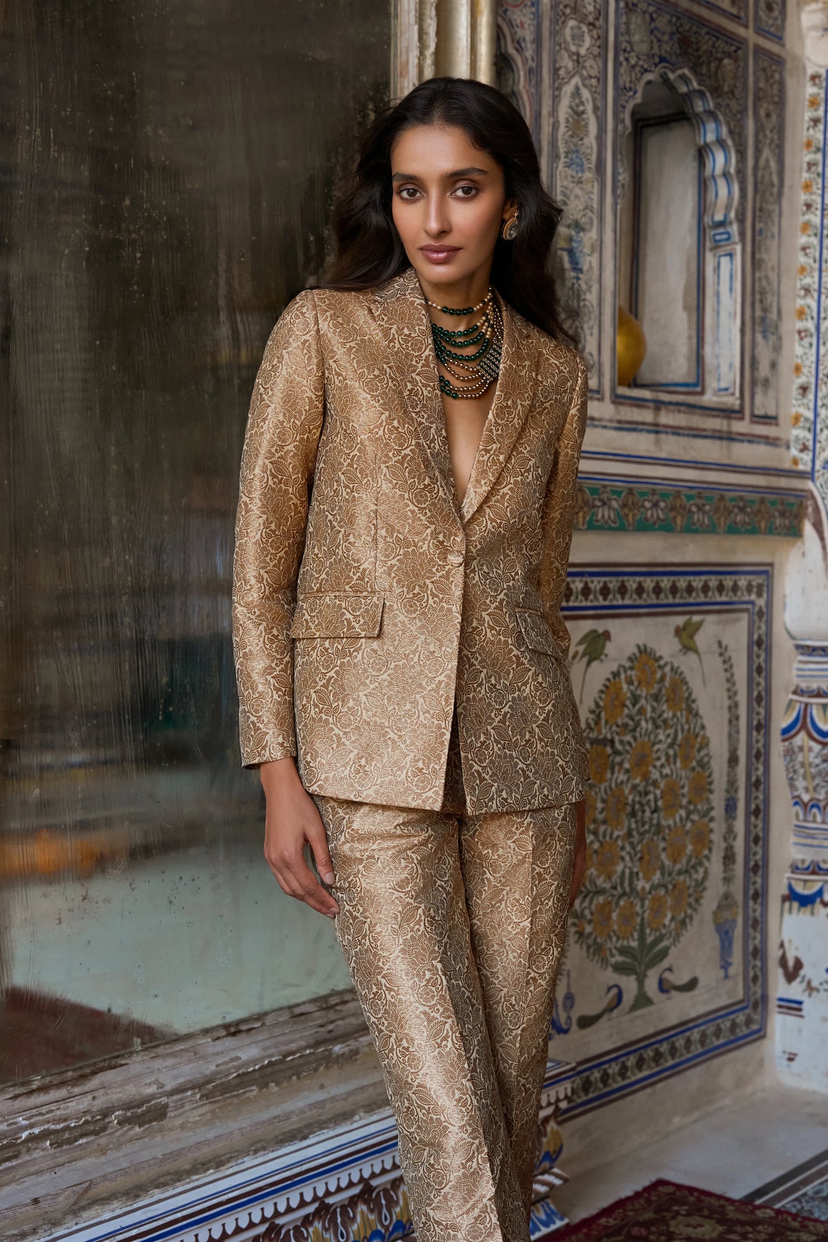 BENARES BROCADE PANT