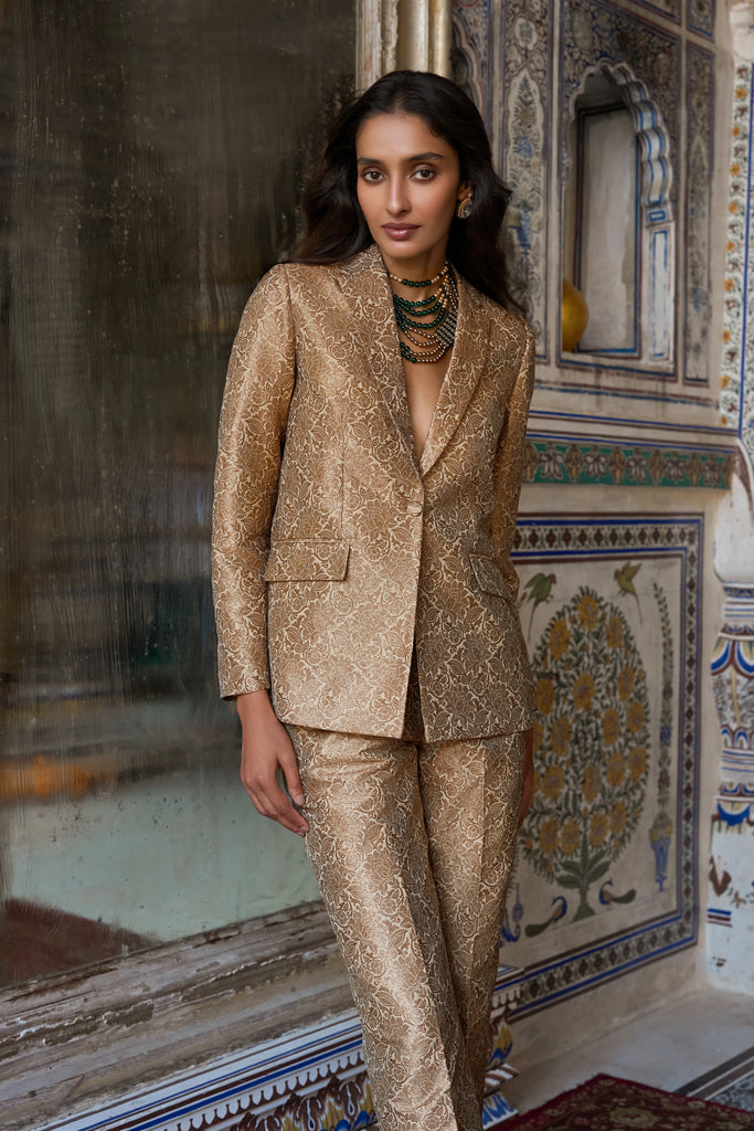 BENARES BROCADE PANT dash and dot