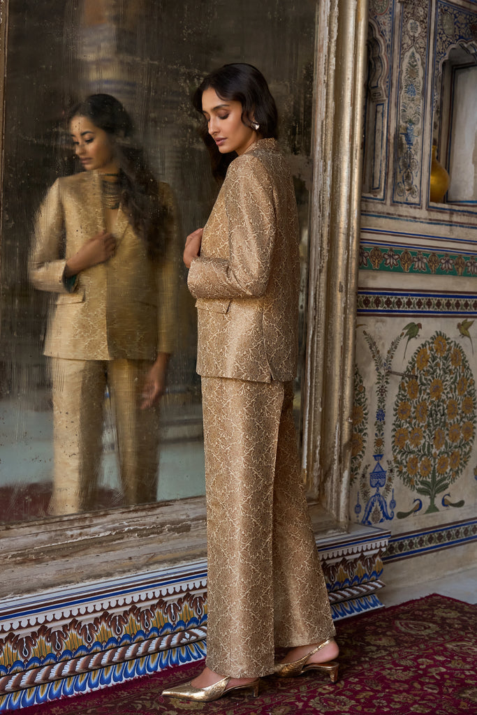 BENARES BROCADE PANT dash and dot
