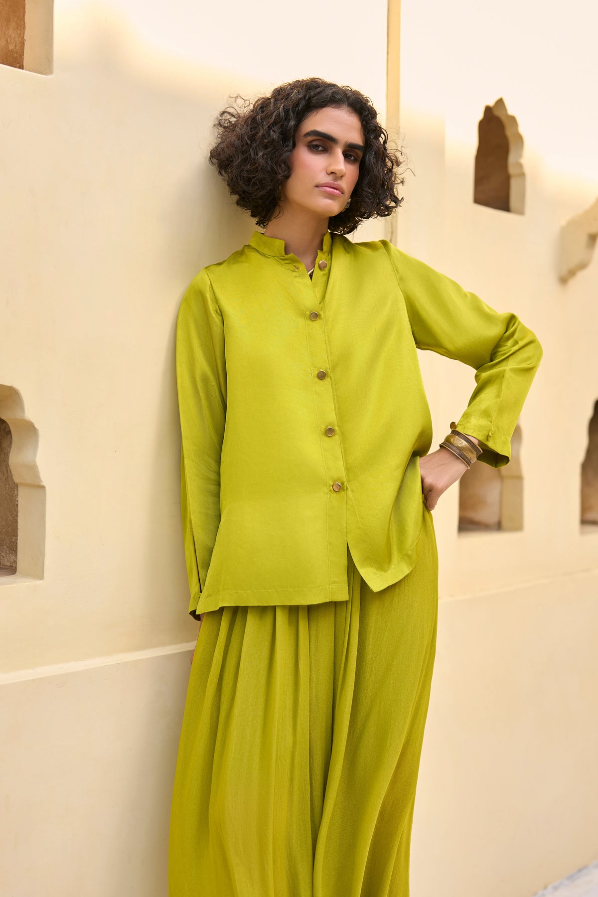 SATIN TWILL SHIRT