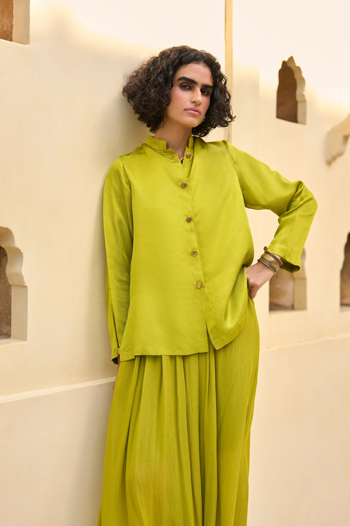 DRAPED COWL DHOTI PANT dash and dot