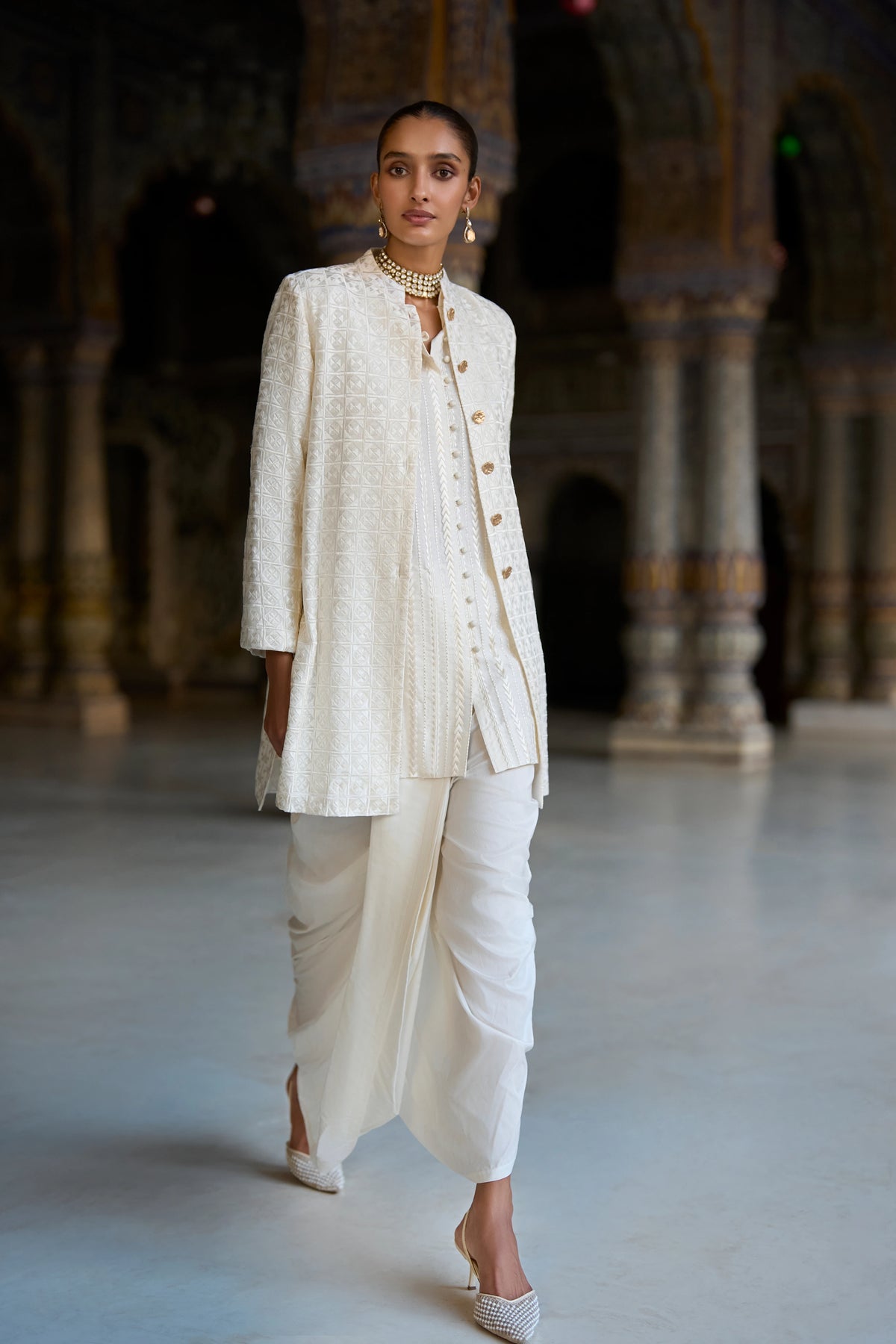 DRAPED DHOTI PANT