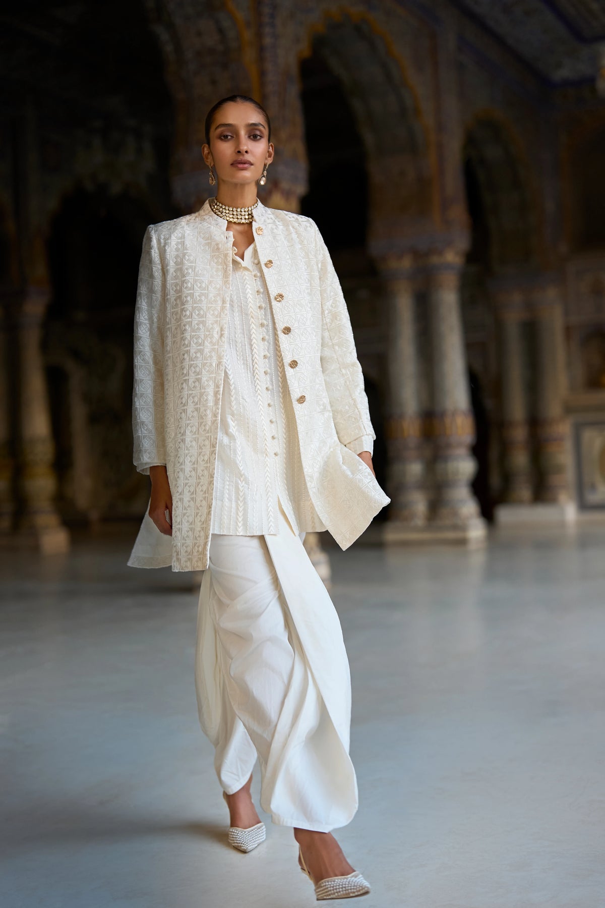 DRAPED DHOTI PANT