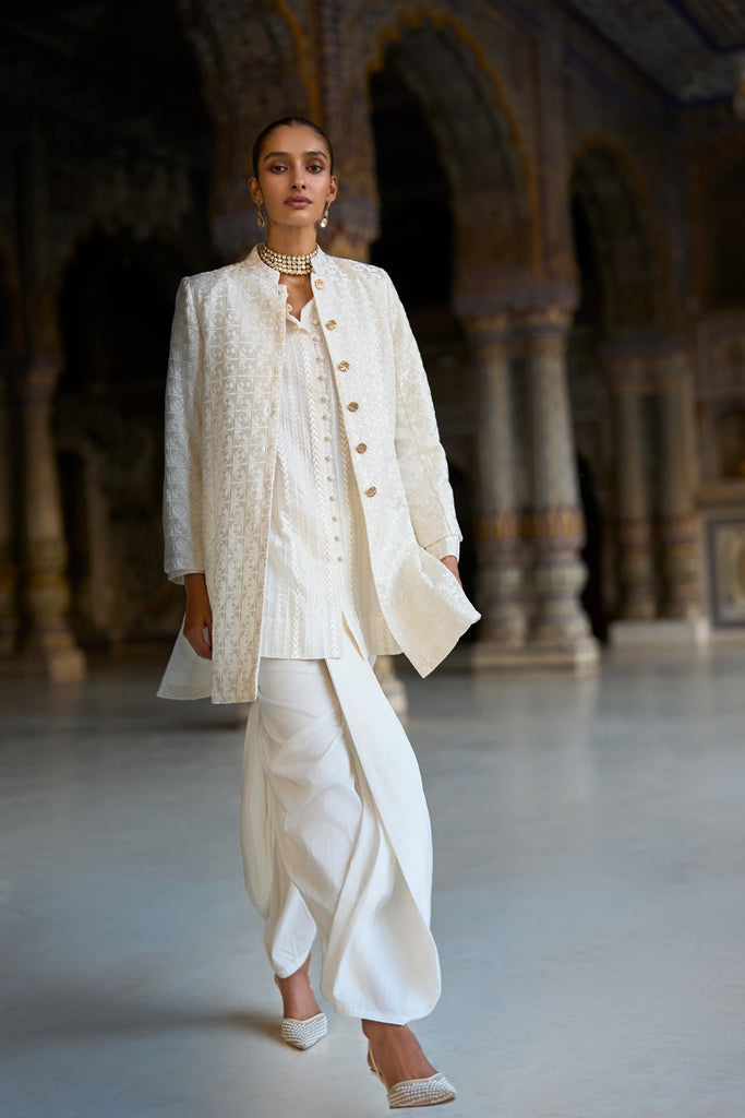 DRAPED DHOTI PANT dash and dot