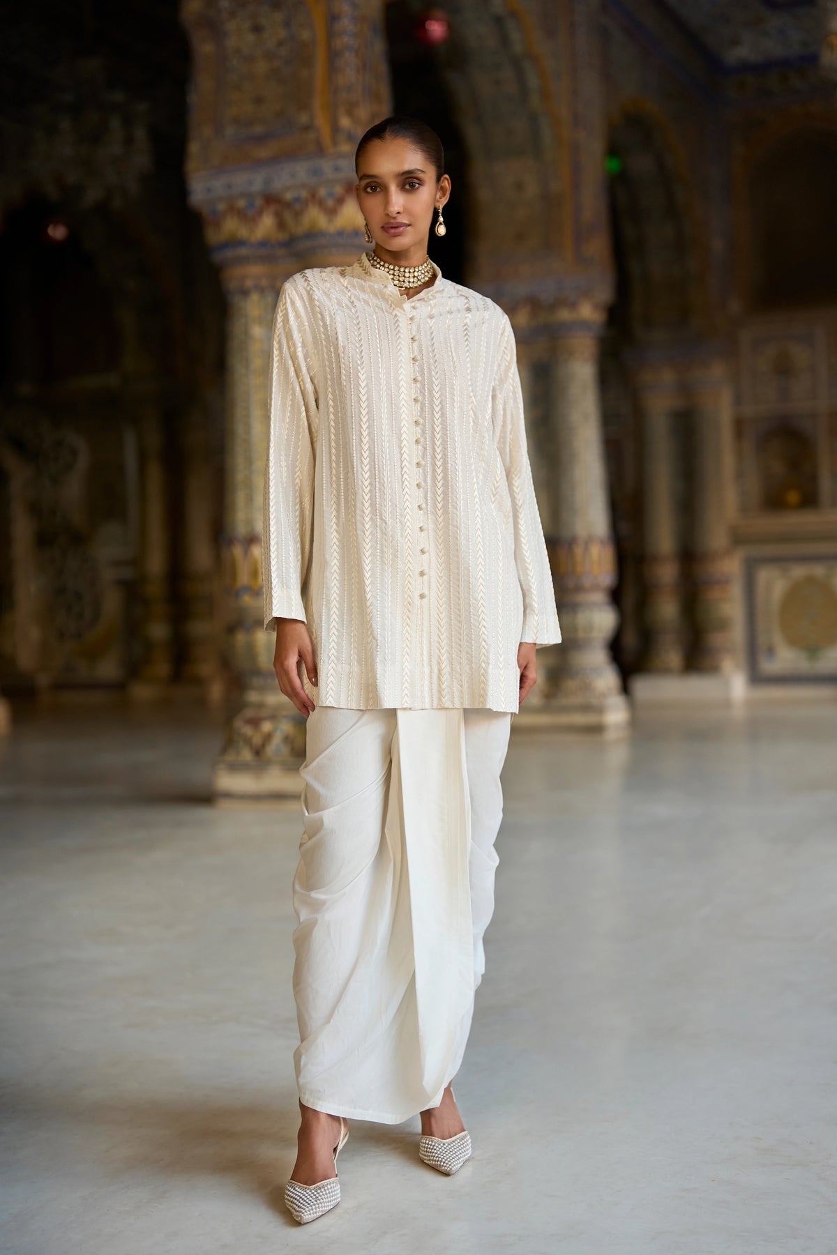 DRAPED DHOTI PANT